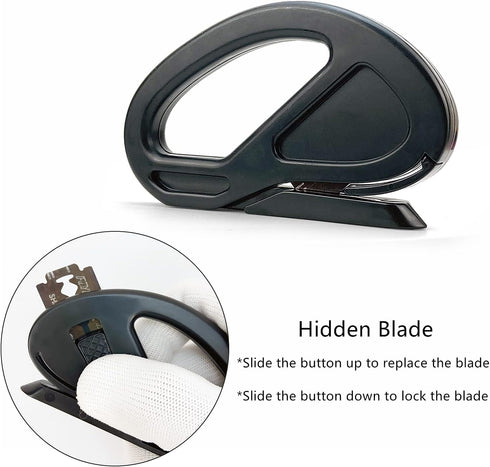3 Pack Safety Cutter Vinyl Knife Tool Film Cutter Wrapping Paper Cutter, Utility Cutting Knife for Automotive Vinyl Wrap, Window Tint, Craft Vinyl...