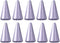 TaIYanG Stylus Replacement Tips Apple Pencil Tips 10 Pack-Light Purple (Universal with White/Black/Pink Tips)...