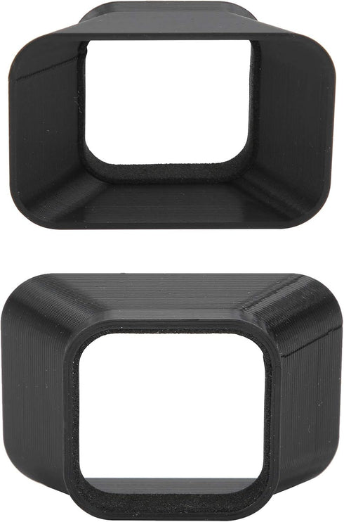 2pcs Lightweight Sunshade Lens Hood, Portable Sunshade Hood, Sturdy Sunshade Lens Hood Hard Plastic Anti Glare Sunshade Hood for GoPro Hero 9...