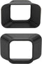 2pcs Lightweight Sunshade Lens Hood, Portable Sunshade Hood, Sturdy Sunshade Lens Hood Hard Plastic Anti Glare Sunshade Hood for GoPro Hero 9...