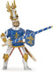 Papo -Hand-Painted - Figurine -Medieval-Fantasy -Blue Knight Fleur de LYS -39788 - Collectible - for Children - Suitable for Boys and Girls - from...