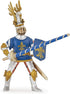 Papo -Hand-Painted - Figurine -Medieval-Fantasy -Blue Knight Fleur de LYS -39788 - Collectible - for Children - Suitable for Boys and Girls - from...
