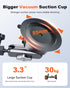 Suction Cup Mount for Gopro iPhone, Anti-Shake Metal Arm Car Camera Mount with 1/4 Thread & Phone Holder, Car Boat Windshield Window VLOG/Video Ho...