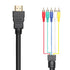 Nightwolf ® 5 Ft 1.5M HDMI to RCA Cable, HDMI Type A Male to 5RCA Male Plug Video Audio Cale Converter Adapter Cable for HDTV Plasma TV DVD and Mo...