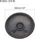 uxcell 0.5W 8 Ohm DIY Magnetic Speaker 50mm Dia Round Shape Replacement Loudspeaker 4pcs...