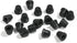 18 Pieces Brake Bleeder Screw Caps,Grease Zerk Fitting Cap Rubber Dust Stem Cover, Universal Brake Caliper Dust Cover Brake Bleeder Nipple Capbrak...
