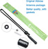 ABBREE SMA-Female Dual Band 144/430Mhz Foldable 72CM/28.3 Inch Length CS Tactical Antenna for Baofeng UV-5R BF-F8HP Pro 5RM K5PLUS UV-82 BF-888S G...