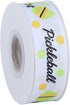 2 Rolls 20 Yards Sport Ball Ribbon 3/4Inch Fabric Ribbons for Wreath Gift Wrapping Sport Team Party Decor (Pickleball)...