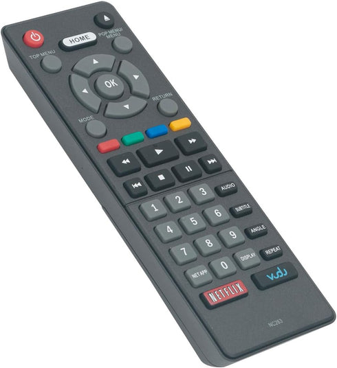 NC263UH NC263 Replacement Remote Control Applicable for FUNAI Blu-ray Disc DVD Player NB500FX4 NB620FX4 NB620FX4F RNB620FX4 RNB620FX4F...