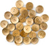 30 Pcs 30mm Camellia Wood Wooden Buttons for Craft DIY Sewing Project (convex)...