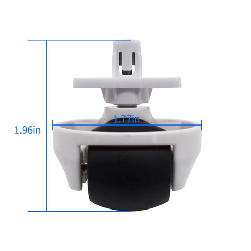 Front Caster Wheel Compatible with Robotock S7,S7+,S7 MaxV, S55 Max,S6 Pure,S6 MaxV,S8, S8+, S8 max Ultra Q5 Q7 Max Series Vacuum Cleaner Robot (4...
