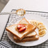 2pcs 6inch Reusable Glass Honeycomb Stick Honey Dippers Sticks Honey Stirrer Wand Honey Jar Dispense Drizzle Spoon for Maple Syrup, Molasses,Melte...