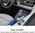 for 320i handbrake Cover Gorgeri Universal Auto Car Aluminum Alloy HandBrake Cover Handle Protector Hand Brake Sleeve(Blue)...