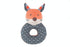 Apple Park Organic Farm Buddies - Frenchy Fox Teething Rattle, Baby Toy for Infants - Hypoallergenic, 100% Organic Cotton...