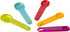 Joie Measuring Spoons, Assorted Colors, Imperial and Metric Measurements, 5-Piece Set...