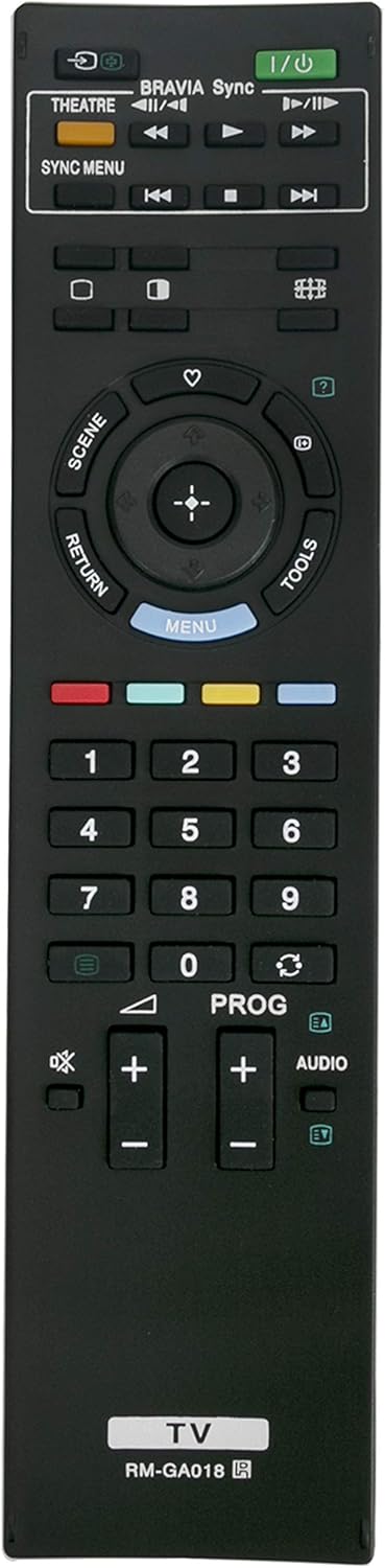 New RM-GA018 Replaced Remote fit for Sony TV KLV-40BX400 KLV-32BX300 KLV-40BX401 KLV-32BX301 KLV-26BX300 KLV-26BX301 KLV-22BX300 KLV-22BX301...