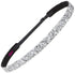 Hipsy Women's Adjustable NO SLIP Bling Glitter Headband Mixed Pack (Red/Silver/Navy)...