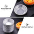 Kichvoe Egg Tart Molds 250pcs Disposable Mini Pie Pans Aluminum Foil Baking Pan Round Nonstick Dessert Cups Bakeware for Cupcake-2.7Inch...