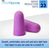Flents Protechs Foam Ear Plugs, 50 Pair for Sleeping, Snoring, Loud Noise, Traveling, Concerts, Construction, Studying, Work, Shooting, NRR 33, No...
