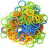 100Pcs Colorful Knitting Stitch Markers Crochet Locking Tool Craft Ring Marker...