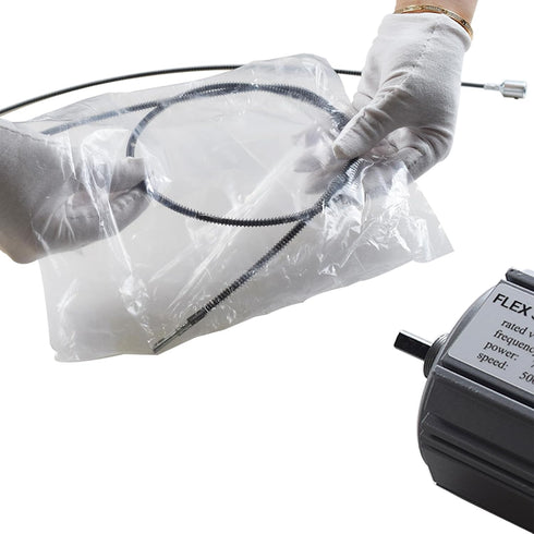 Inner Flex Shaft Cable, 2pcs Internal Flexible Shaft Core Attachment with Spring for Hanging Grinder Power Carver Rotary Tool Replacement Accessor...