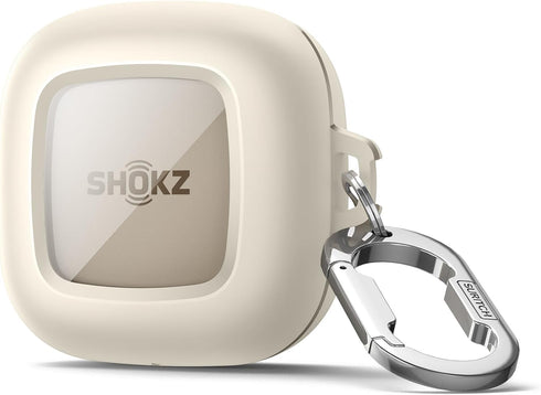 SURITCH for SHOKZ OpenFit Case Cover, Shockproof Magnetic Cases for SHOKZ OpenFit Open-Ear Earbuds True Wireless Bluetooth Headphones, Protective ...