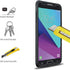 [2 Pack for Samsung Galaxy J7 Prime J7 Sky Pro/Galaxy J7 2017 SM-J727A J727U J727T J727T1 J727R4 J727V J727 High Clear Tempered Glass Screen Prote...
