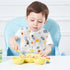 6 Pcs Baby Feeding Bibs Toddler Waterproof Bib Set with Crumb Catcher Pocket Infant Adjustable Baby Teething Bib Babies Food Bibs Keepsake Gift fo...