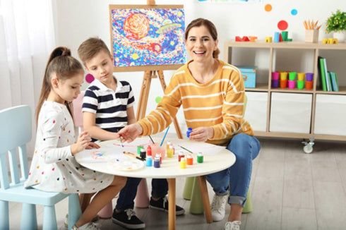 Multi-Function Paint Brush Cleaner Paint Brush Washer Holder and rganizers with Palette for Acrylic, Watercolor, and Water-Based Paints Oil Painti...