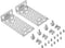 19" Rack Mount Kit for Cisco Switches 2960-X/2960-XR Series and 3650/3850 Series Universal Rack Ears...