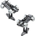 Gun Black Mini Racing Cufflinks For Men With Gift Box....