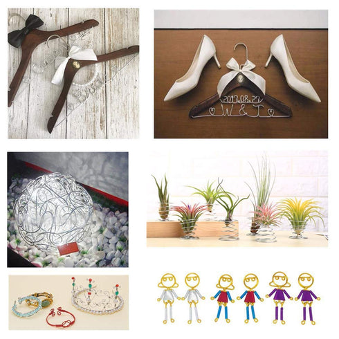 BENECREAT 12 17 18 Gauge Aluminum Craft Wire (12 Gauge,100FT) Anodized Jewelry Making Beading Floral Black Aluminum Craft Wire for Plant Gardening...