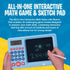 CoolToys Number Genius - Interactive Electronic Math Game with Sketch Pad - Educational Math Learning Games for Kids: Addition, Subtraction, Multi...