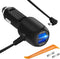 Dash Cam Charger, Plozoe Car Dash Cam USB Power Cable Cord Vehicle Charging Adapter for Garmin GPS Nuvi?Mirror Cam?Dash Cam Power Cable(Mini USB 1...