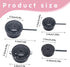 Dollhouse Kitchen Cookware Set, 4Pcs Miniature Metal Pots and Pans Dollhouse Decoration Accessories Kitchen Accessories Party Supplies for Dollhou...