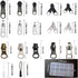 Zipper Repair Kit 255 Pcs Zipper Replacement Kit with Zipper Install Pliers Tool and Zipper Extension Pulls for Clothing Jackets Purses Luggage Ba...