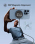 Magnetic Wireless Apple MagSafe Charger for iPhone 15/14/13/12 Series, AirPods - LED Charging Pad With Dual Ports......