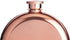 Luxury Stainless Steel Mini Hip Flask with Decanting Funnel, 140 ml (5 fl oz) -Copper Effect, 8.7 x 2.5 x 10 cm...