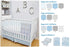 American Baby Company 100% Natural Cotton Sweater Knit Swaddle Blanket, Blue, Soft Breathable, for Boys and Girls...