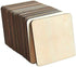 80 Pieces Unfinished Natural Wood Pieces Blank Squares Cutout Tiles DIY Wood Crafts Supplies for DIY Art Craft Projects, Home Decorations, Ornamen...