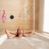 Inwa Bluetooth Shower Speaker IPX7 Waterproof, TWS Wireless Bathroom Speakers, Built-in Mic with Bluetooth 5.0, TF Card Mode, 12 Hour Playtime, Po...