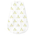 SwaddleDesigns Cotton Muslin Sleeping Sack, Unisex Baby Wearable Blanket, Swaddle Transition Sleeping Bag, Mommy & Baby Giraffe, Yellow, Medium 6-...