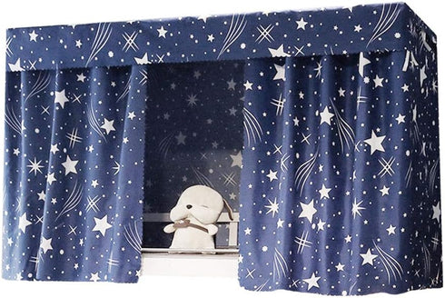 Adela Dorm Home Bunk Bed Curtains Breathable Dustproof Single Sleeper Bed Canopy Blackout Cloth Curtain (1.15 3PCS)...