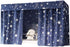 Adela Dorm Home Bunk Bed Curtains Breathable Dustproof Single Sleeper Bed Canopy Blackout Cloth Curtain (1.15 3PCS)...