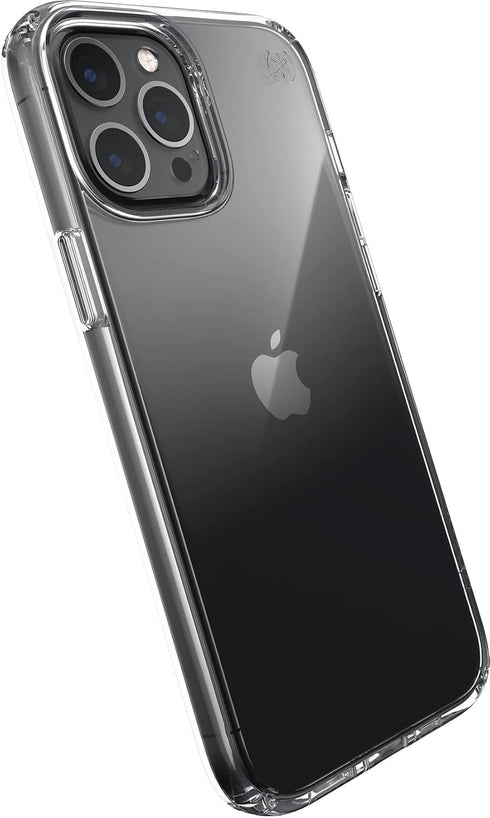 Speck Products Presidio Perfect-Clear iPhone 12 Pro Max Case, Clear/Clear...