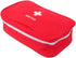 First Aid Bag First Aid Kit Empty Medical Storage Bag Red Trauma Bag for Emergency First Aid Kits Car Workshop Cycling Outdoors (Red Handle)...