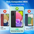 2+2 Pack Tempered Glass Screen Protector for Samsung Galaxy A03S 5G with Camera Lens Protector,Ultra HD, 9H Hardness,Case Friendly...