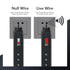 Voltage Tester, Non Contact Voltage Detector,Circuit Tester with Dual Range AC 12-1000V/48-1000V,Live/Null Wire Tester with LCD Display Buzzer Ala...