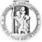 Rosemarie Collections Religious Gifts St Christopher Medal Go Your Way In Safety Clip...