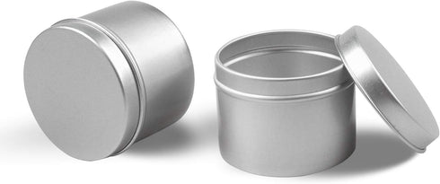DINGPAI Candle Tin 18 Piece, 4 oz, Candle Containers for DIY Candle Making...